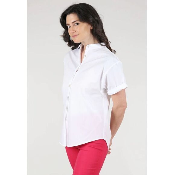 ESTELLE AND FINN BOY CAMP SHIRT, WHITE SMALL MSRP$ 224 - Picture 2 of 13